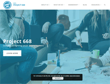 Tablet Screenshot of project668.org